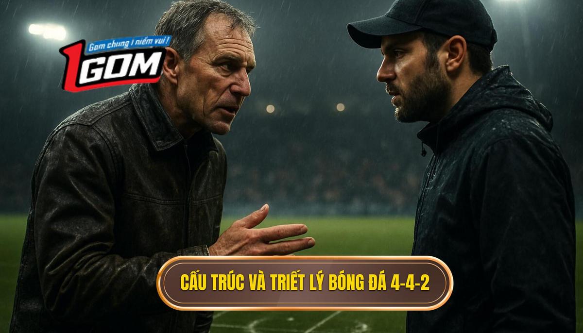 Sức Mạnh Vượt Thời Gian: Phân Tích Chuyên Sâu Chiến thuật bóng đá 4-4-2 cổ điển 1 Cấu Trúc Và Triết Lý Của Chiến thuật bóng đá 4-4-2 cổ điển