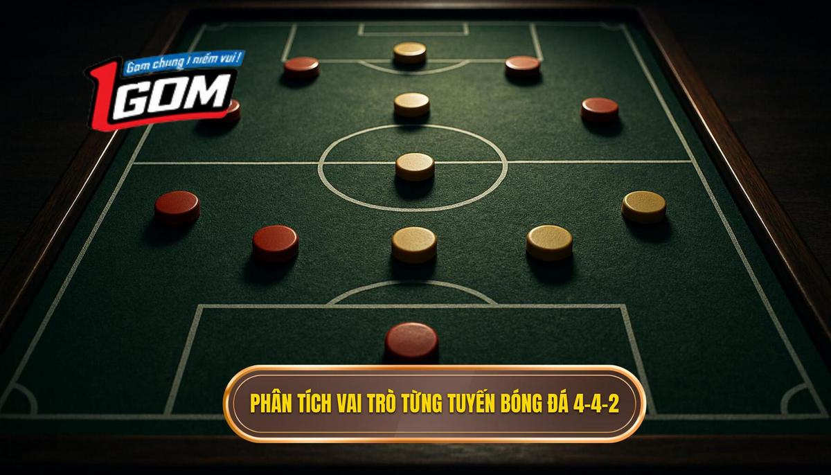 Sức Mạnh Vượt Thời Gian: Phân Tích Chuyên Sâu Chiến thuật bóng đá 4-4-2 cổ điển 2 Phân Tích Vai Trò Từng Tuyến Trong Chiến thuật bóng đá 4-4-2 cổ điển