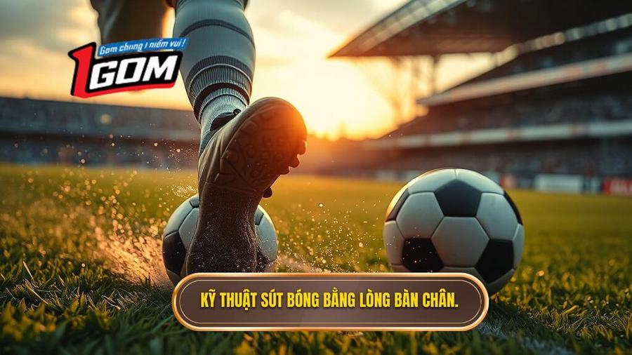 Kỹ thuật sút bóng bằng lòng bàn chân phải: Cẩm nang chi tiết từ căn bản đến nâng cao 1 Kỹ thuật sút bóng bằng lòng bàn chân