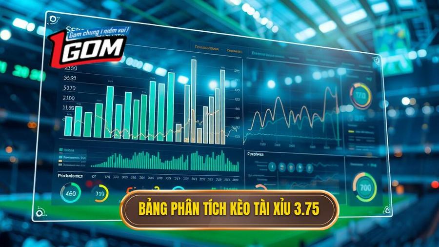 Kèo tài xỉu 3.75 hiệp 2 là gì? Kinh nghiệm soi kèo từ 1GOM 3 Bảng phân tích kèo tài xỉu 3.75