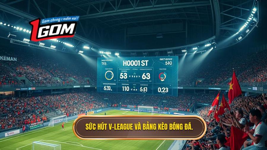 Bảng kèo V-League mới nhất: Phân tích và kinh nghiệm soi kèo bóng đá Việt Nam 1 Sức hút của V-League và tầm quan trọng của bảng kèo